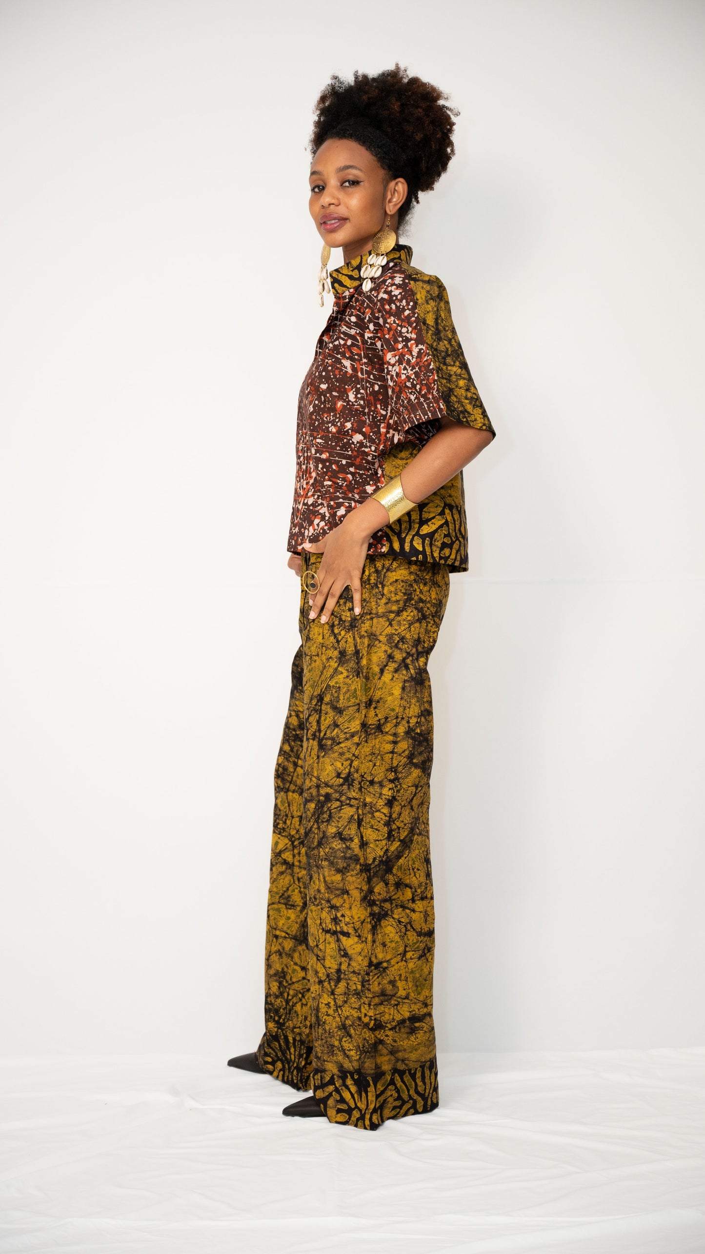 ZAHARI SET - Cotton Batik Two-Piece