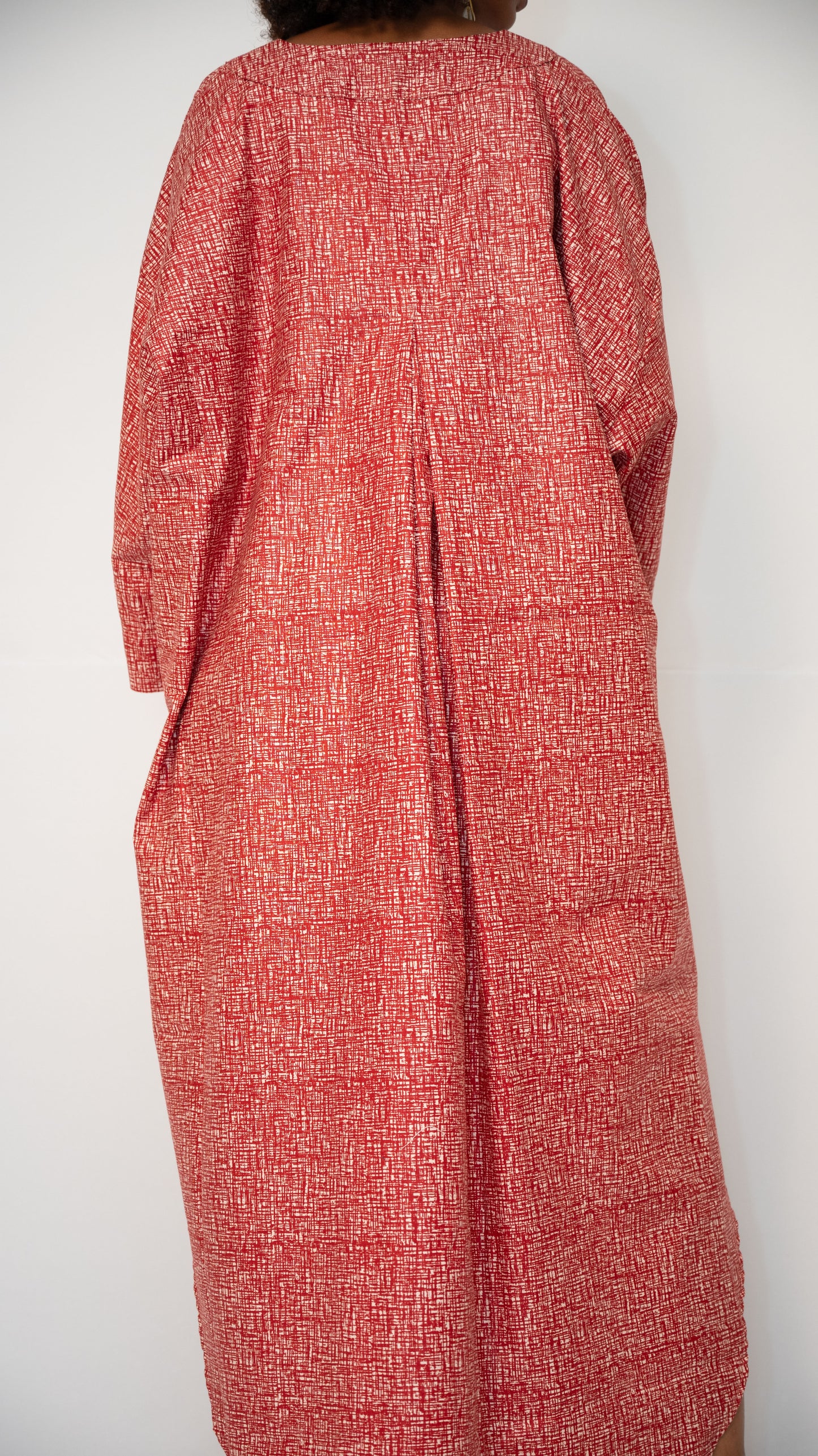 ZURI KAFTAN - Woven Cotton Statement Kaftan