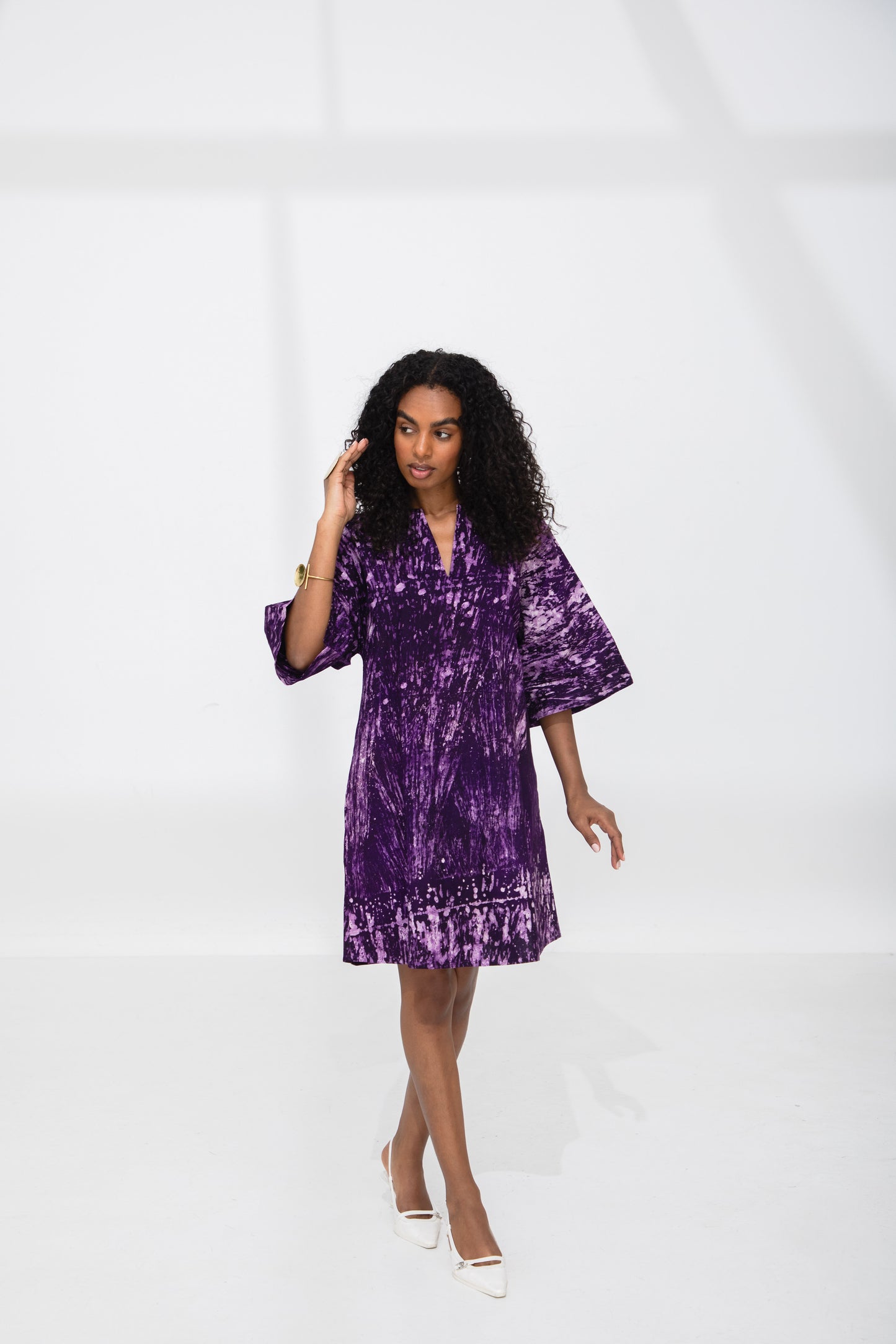 Lamu Dress Purple