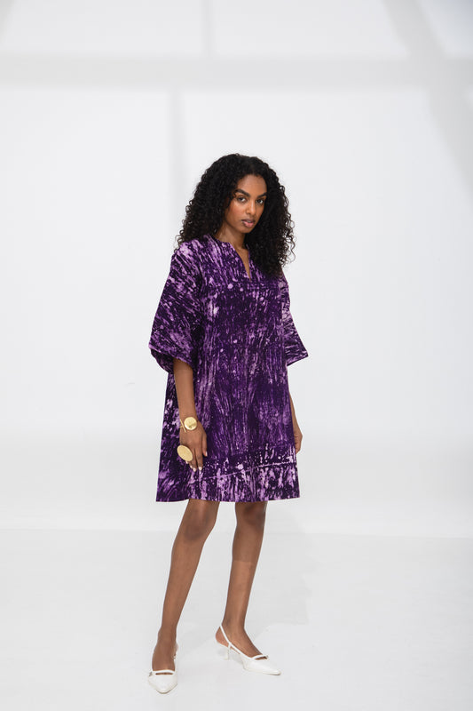 Lamu Dress Purple