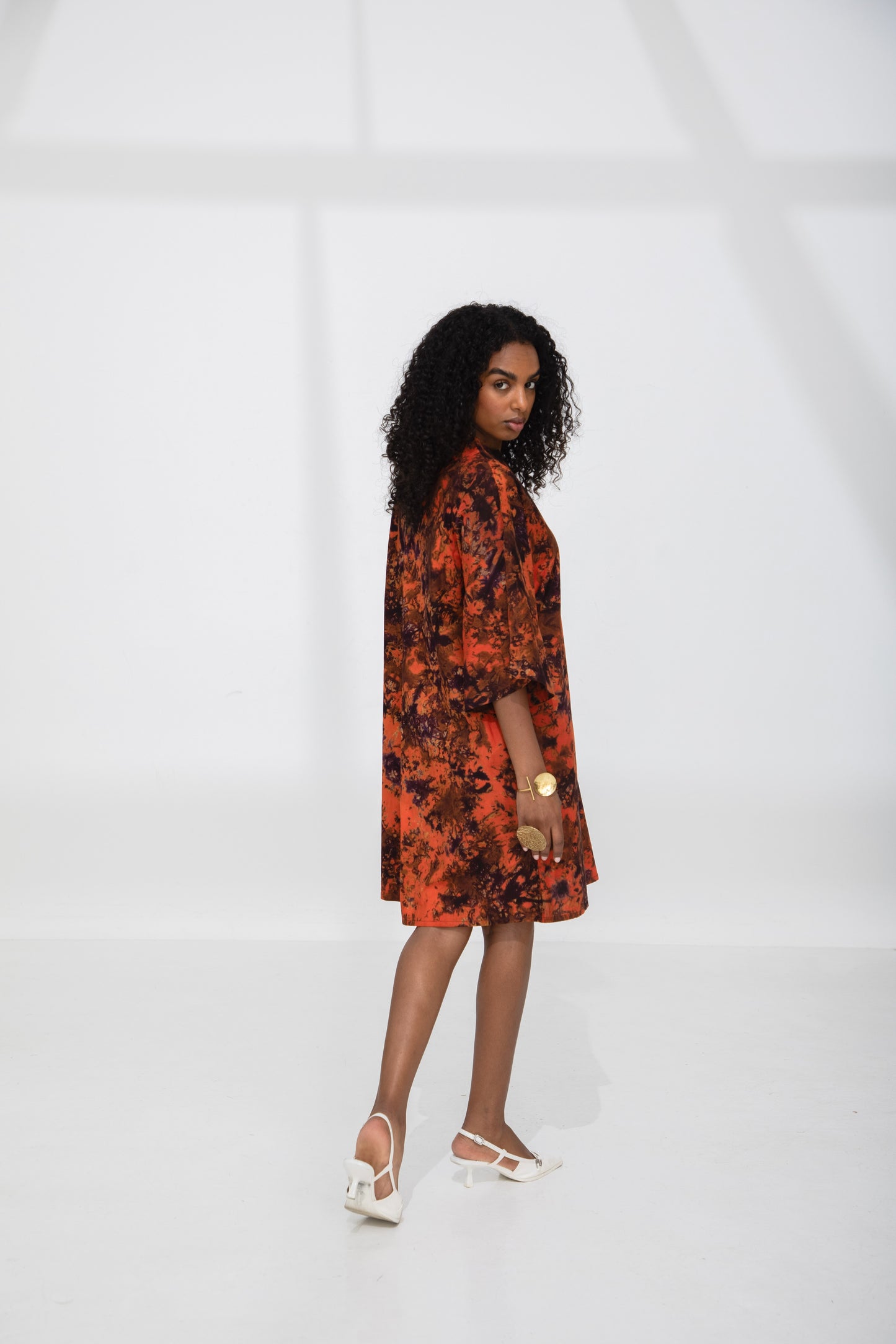 Lamu Dress Orange