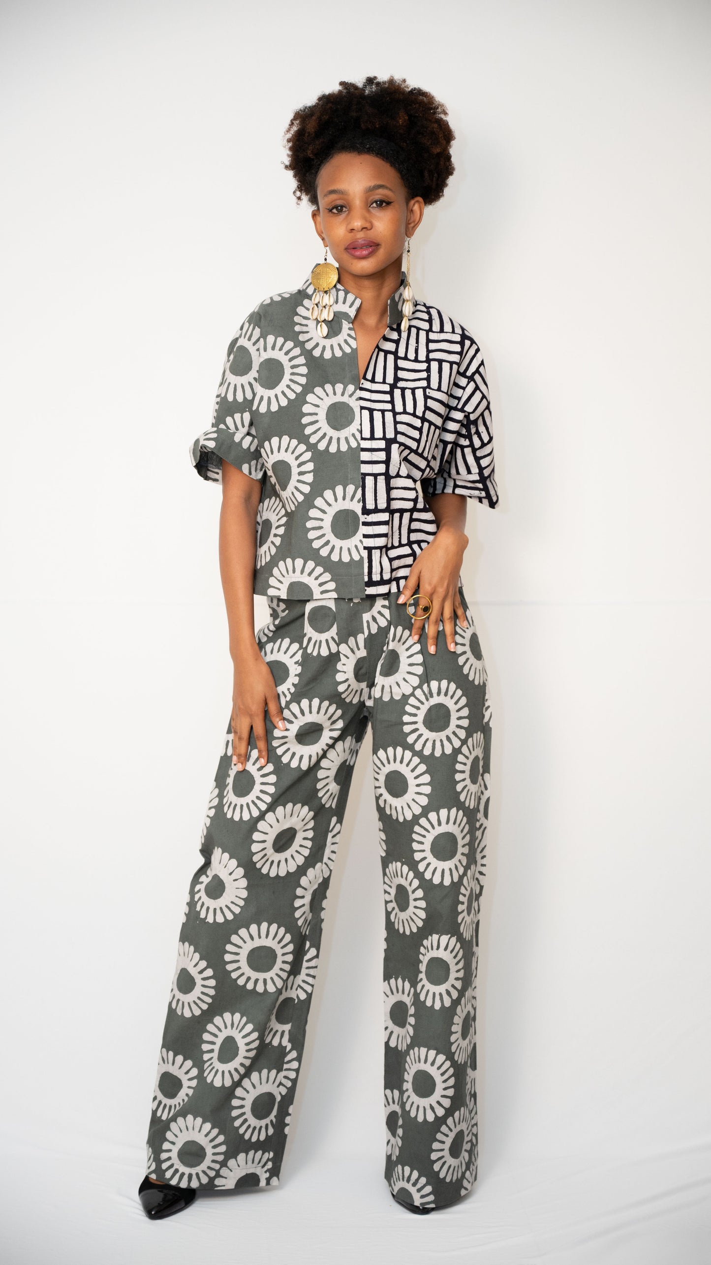 ZAHARI SET - Cotton Batik Two-Piece