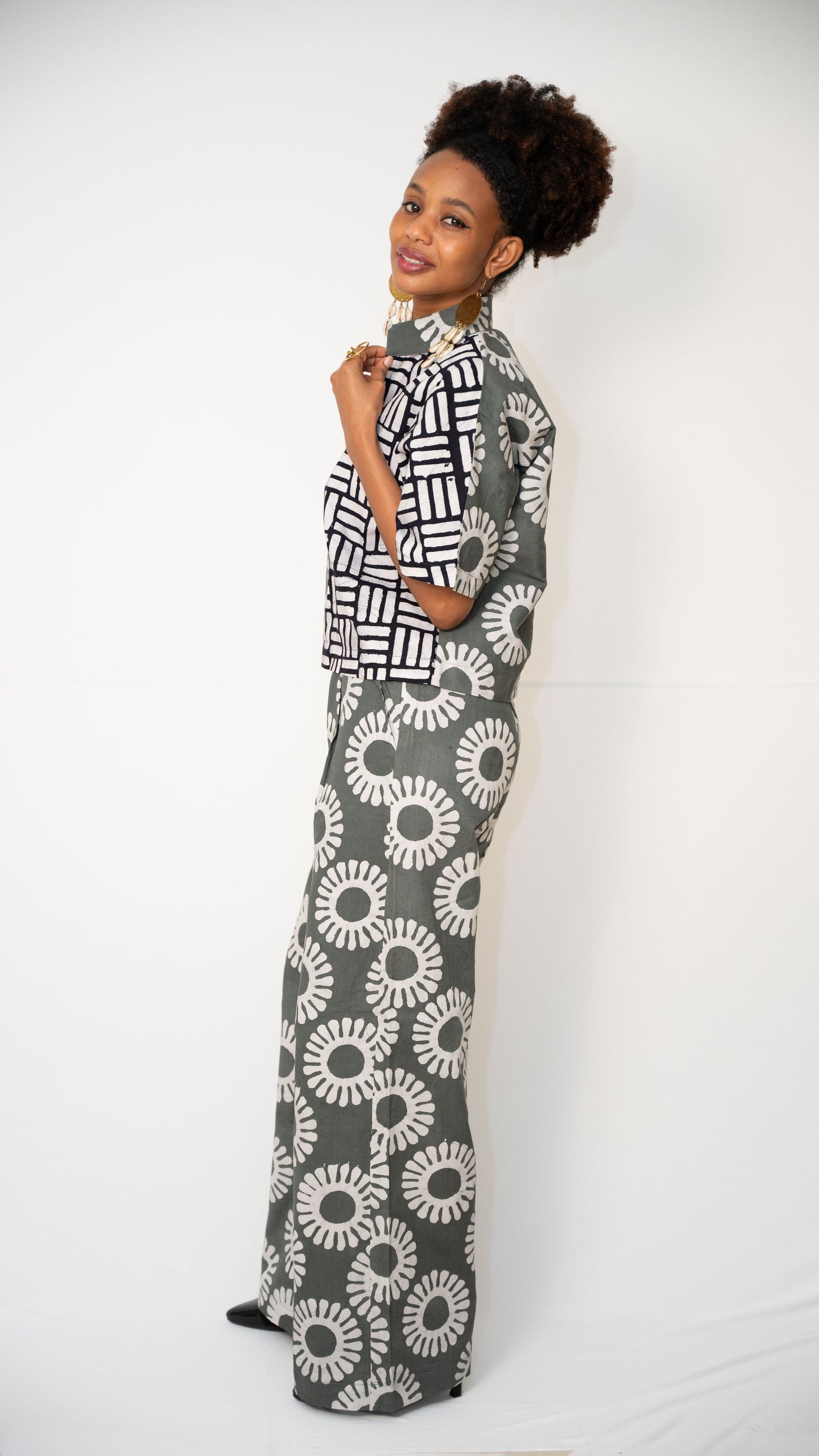 ZAHARI SET - Cotton Batik Two-Piece