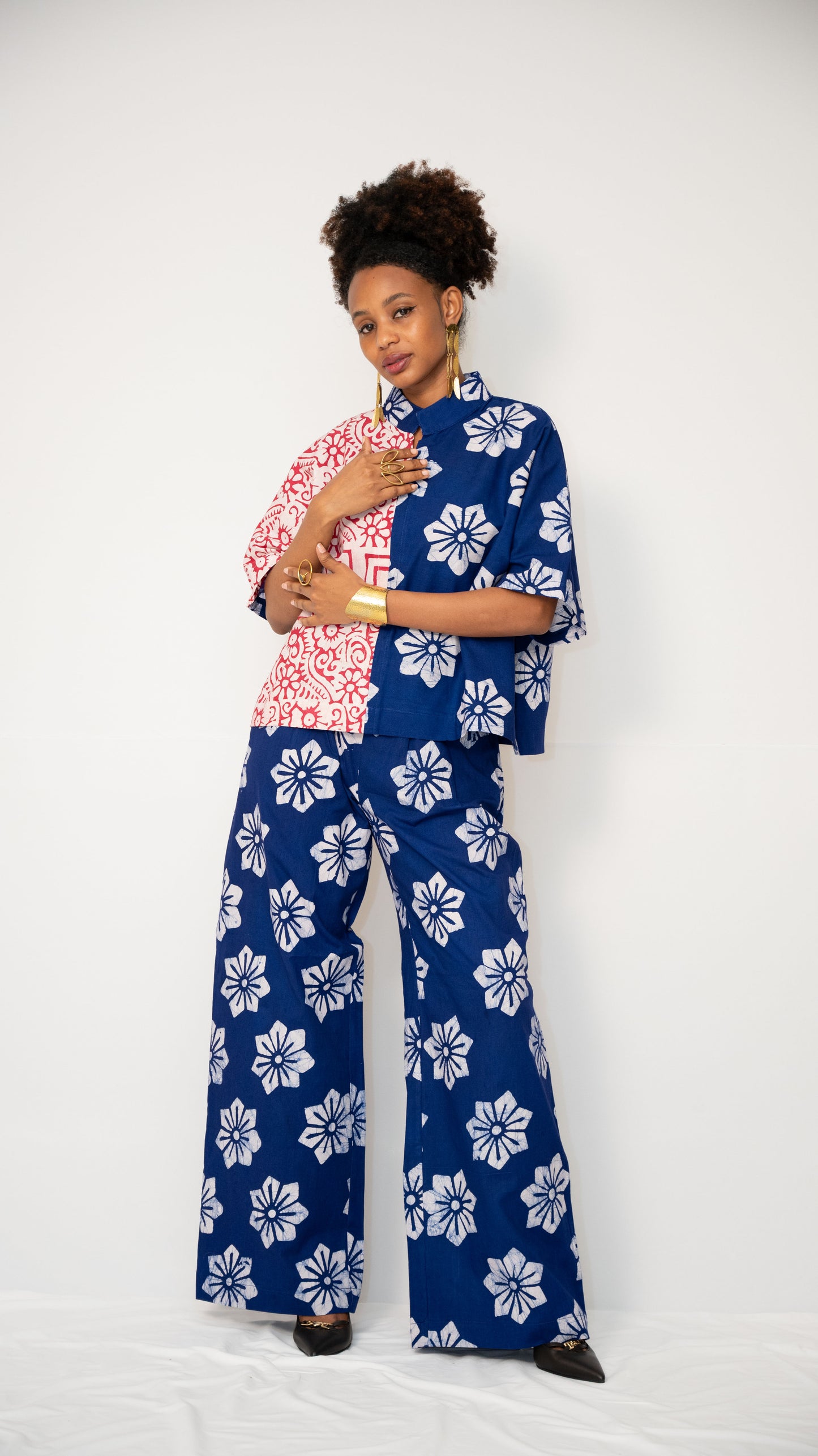 ZAHARI SET - Cotton Batik Two-Piece