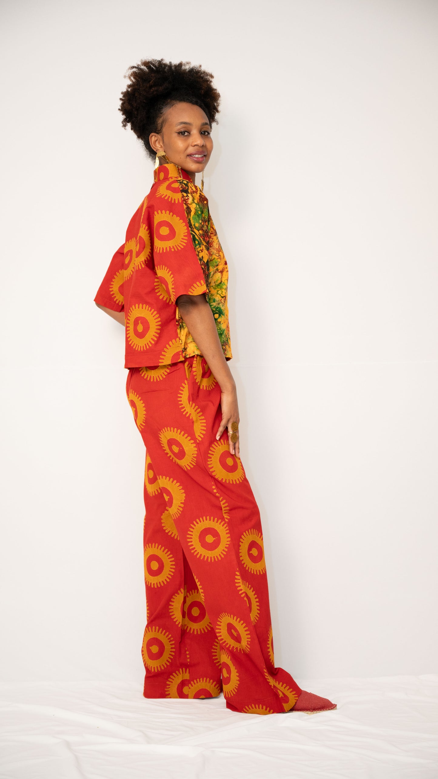 ZAHARI SET - Cotton Batik Two-Piece