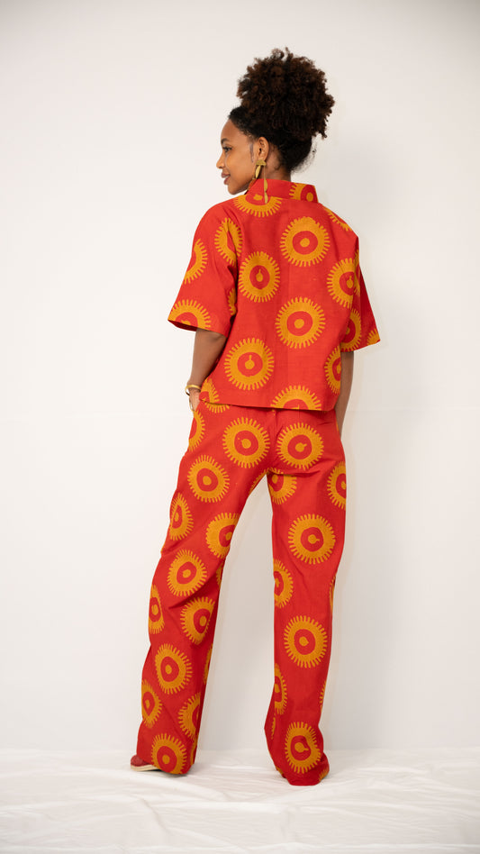 ZAHARI SET - Cotton Batik Two-Piece