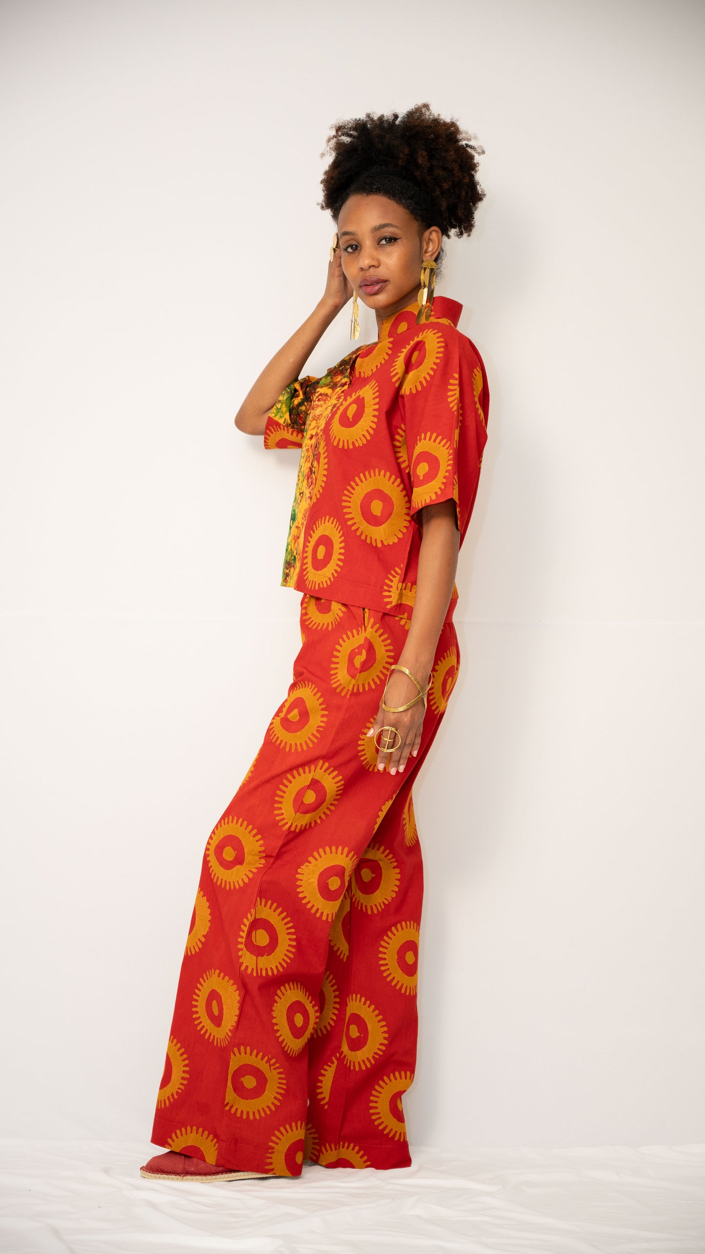 ZAHARI SET - Cotton Batik Two-Piece