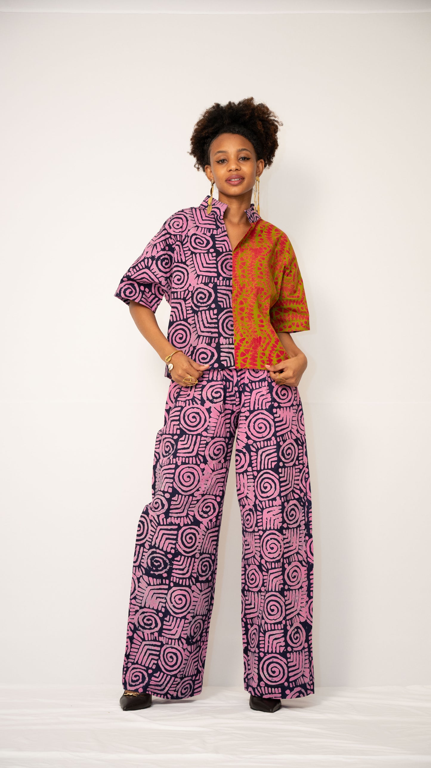 ZAHARI SET - Cotton Batik Two-Piece