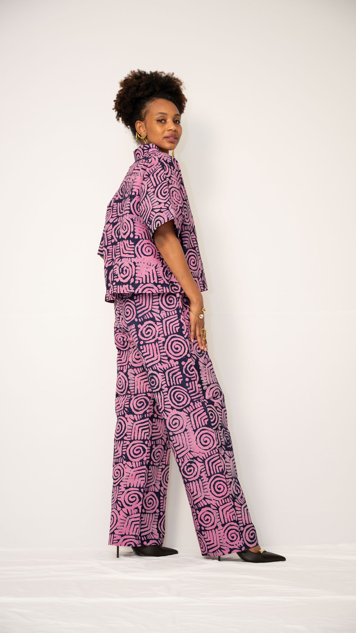 ZAHARI SET - Cotton Batik Two-Piece