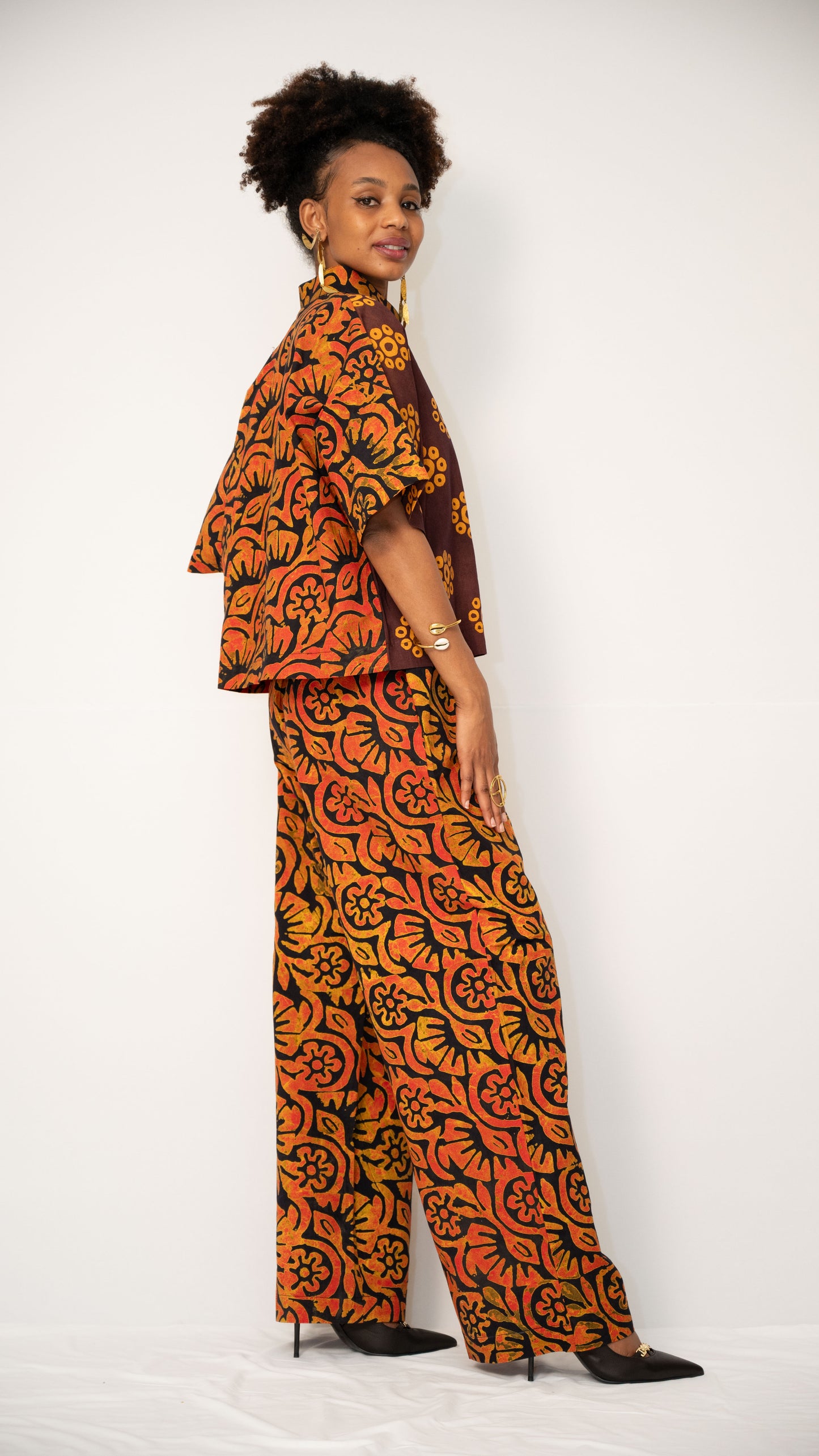 ZAHARI SET - Cotton Batik Two-Piece