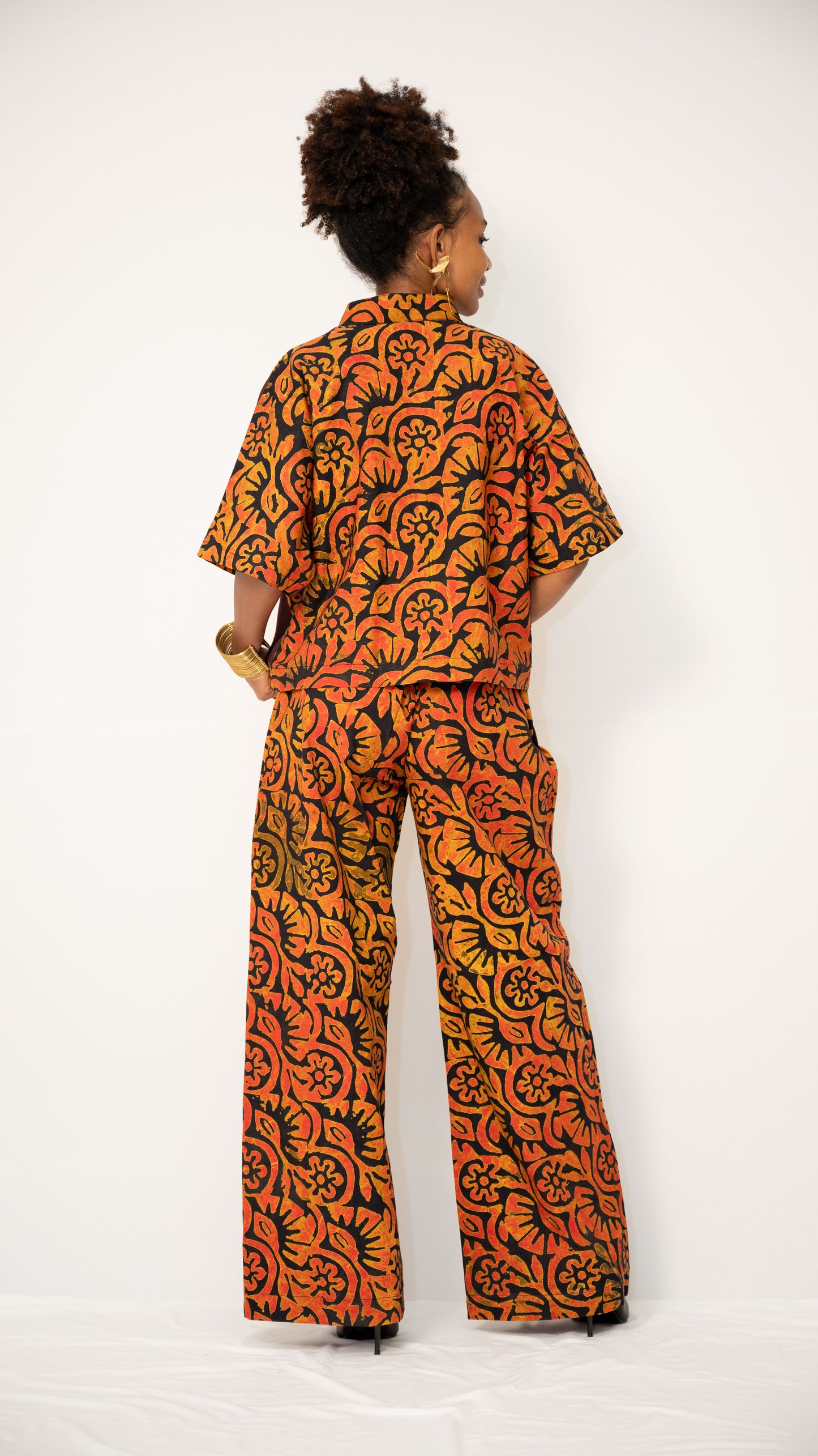 ZAHARI SET - Cotton Batik Two-Piece