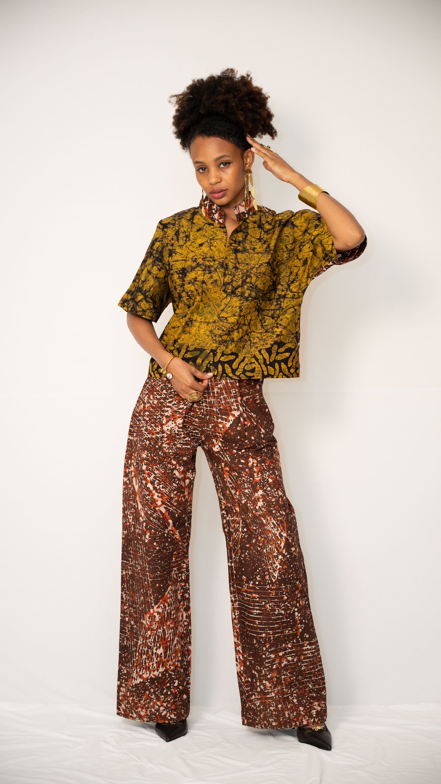 ZAHARI SET - Cotton Batik Two-Piece
