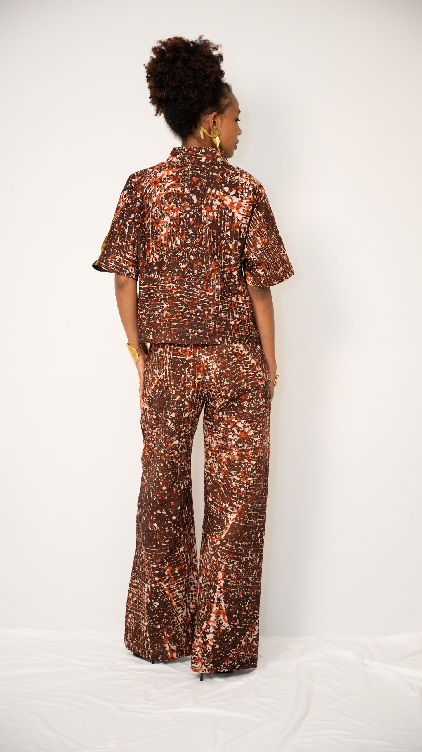 ZAHARI SET - Cotton Batik Two-Piece