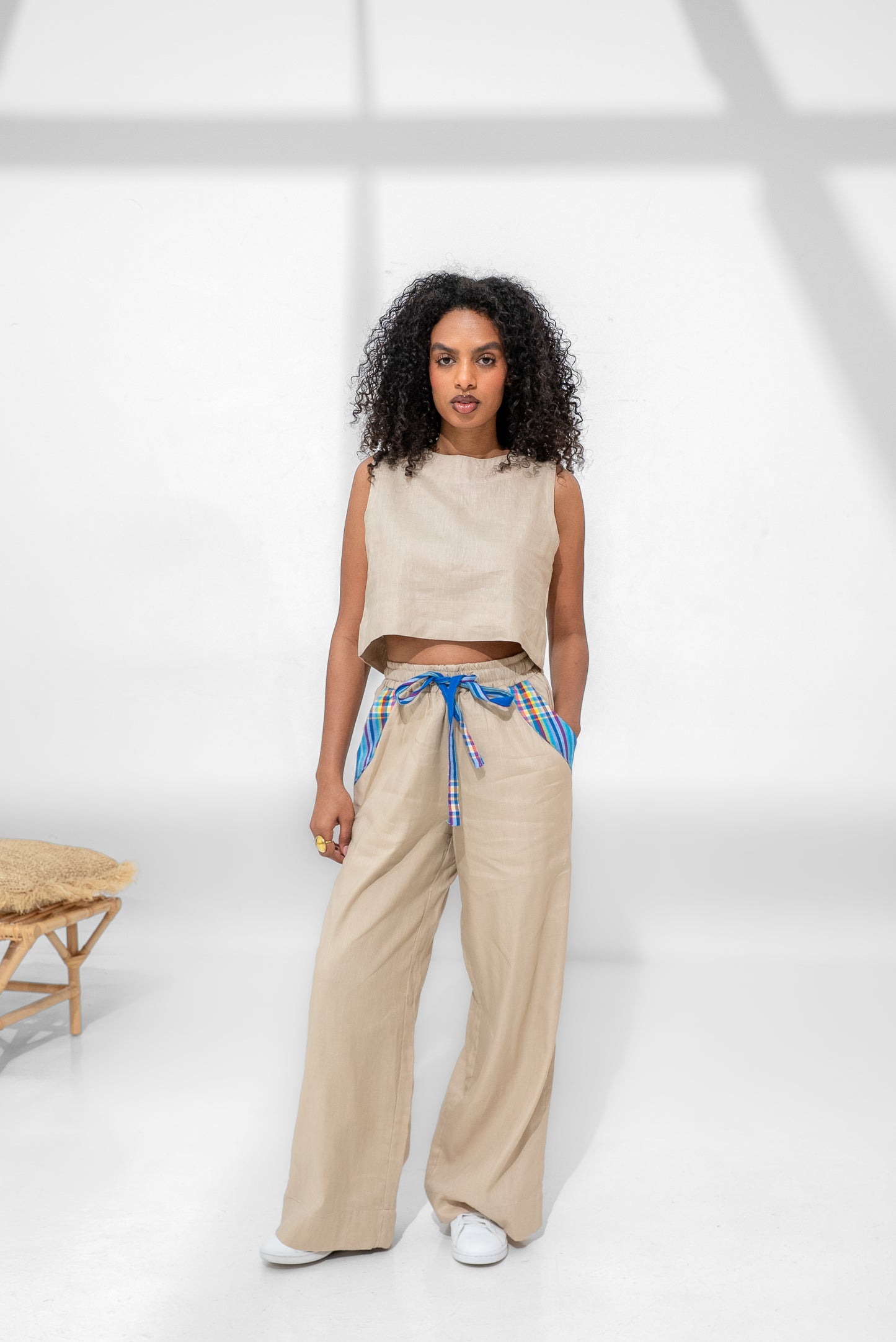 Jua set (Blue stripped)