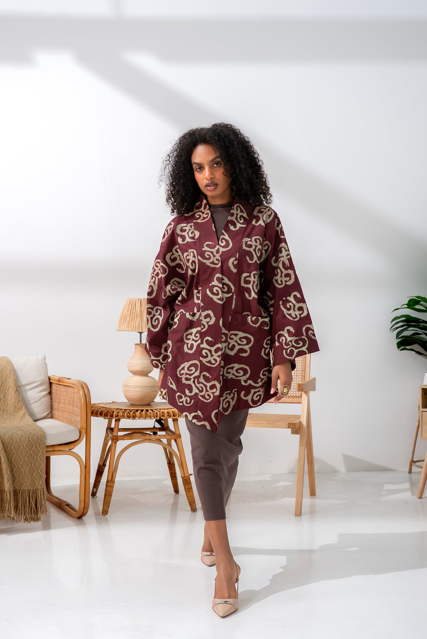 Mrembo Jacket – Cotton Batik Statement Layer