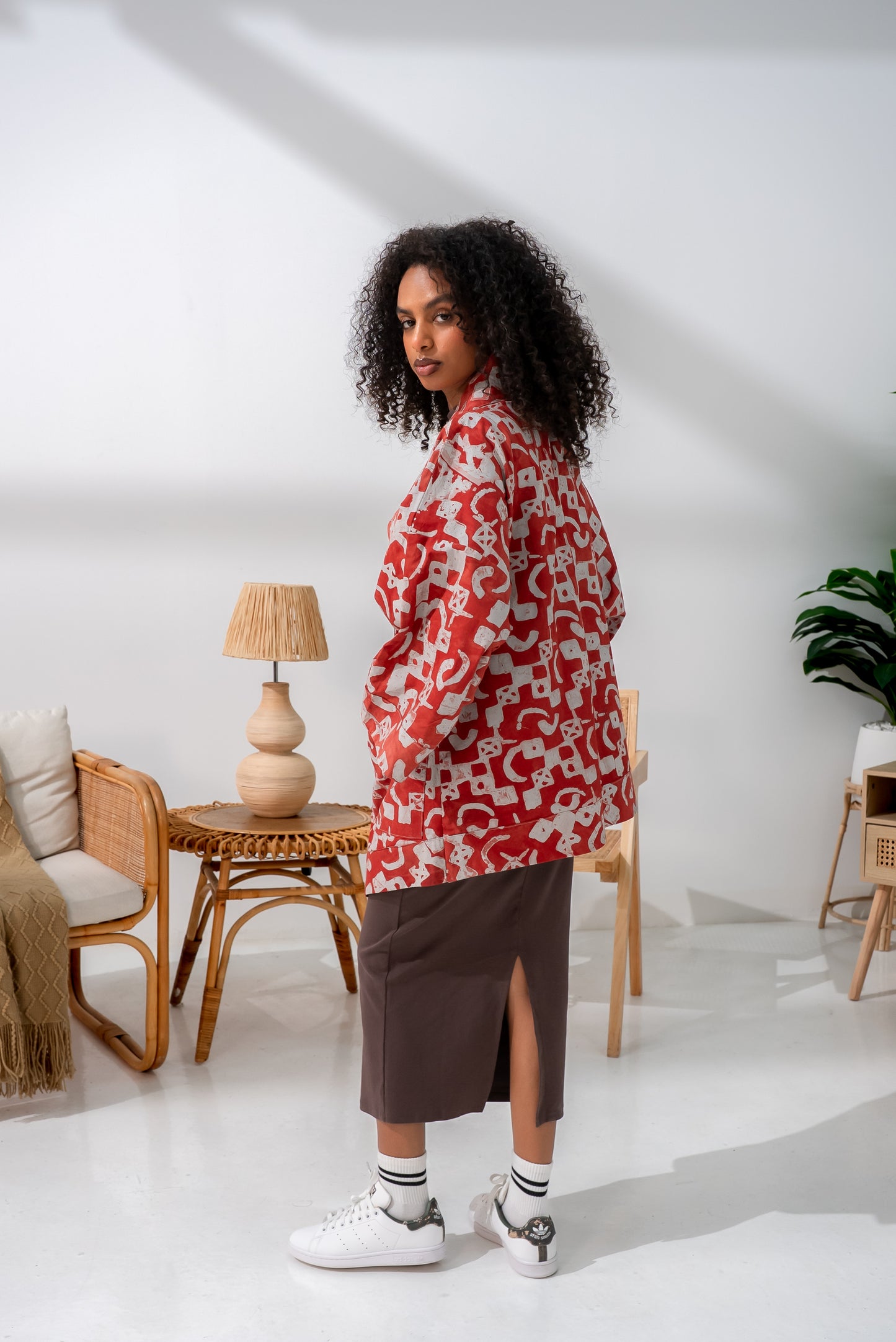Mrembo Jacket – Cotton Batik Statement Layer