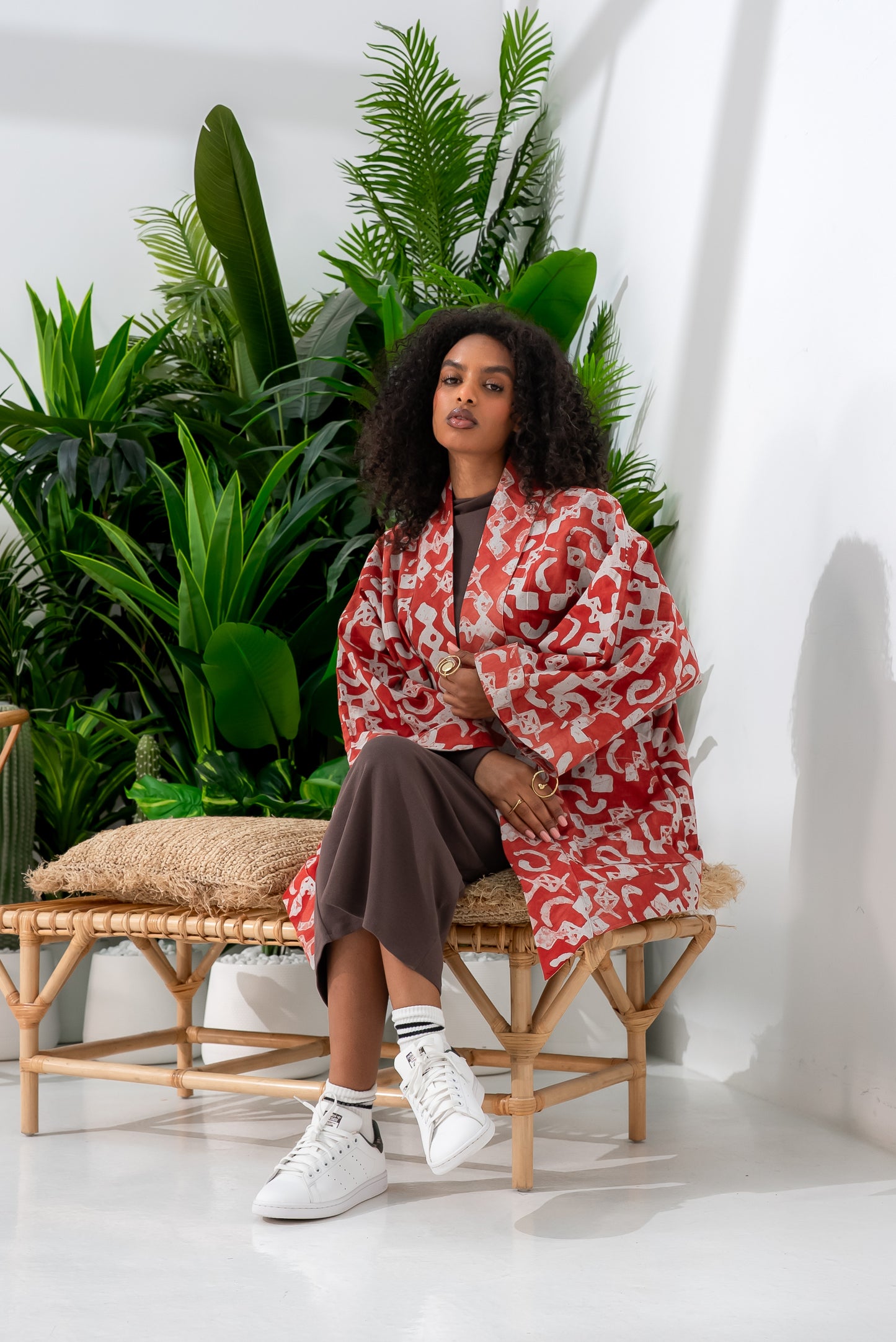 Mrembo Jacket – Cotton Batik Statement Layer